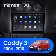 Teyes X1 2+32Gb Volkswagen Caddy 2K 3 III 2004 - 2010 10" Штатная магнитола