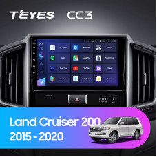 Teyes CC3 Toyota Land Cruiser 11 200 2015-2018 9" Штатна магнітола