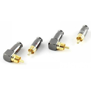 Разъем RCA (папа) Kicx DRCA-4SA