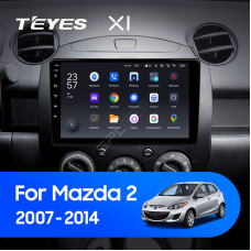 Teyes X1 2+32Gb Wi-Fi Mazda 2 DE 2007-2014 9" Штатная магнитола