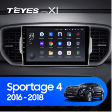 Teyes X1 2+32Gb Kia Sportage 4 QL 2016-2018 9" Штатная магнитола