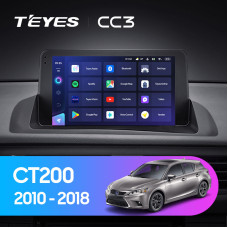 Teyes CC3 Lexus CT CT200 CT200h 2010-2018 9" Штатна магнітола