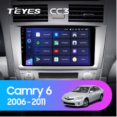 Teyes CC3 Toyota Camry 6 XV 40 50 2006-2011 9" Штатна магнітола