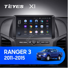 Teyes X1 2+32Gb Wi-Fi Ford Ranger 3 2011-2015 9" Штатная магнитола