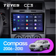 Teyes CC3 Jeep Compass 1 MK 2006-2010 10" Штатна магнітола