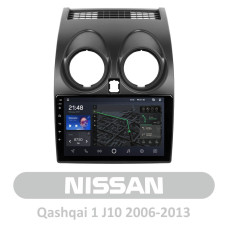 AMS T910 Nissan Qashqai 1 J10 2006-2013 9" Штатная магнитола