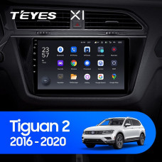 Teyes X1 2+32Gb Volkswagen Tiguan 2 Mk 2016-2018 10" Штатная магнитола