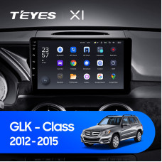 Teyes X1 2+32Gb Mercedes-Benz GLK-Class X204 2012 - 2015 9" Штатная магнитола