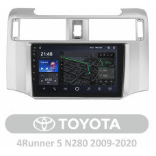 AMS T910 Toyota 4Runner 5 N280 2009 - 2020 9" Штатная магнитола