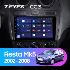 Teyes CC3 Ford Fiesta Mk VI 5 Mk5 2002 - 2008 9" Штатна магнітола