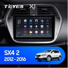 Teyes X1 2+32Gb Suzuki SX4 2 S-Cross 2012-2016 9" Штатна магнітола