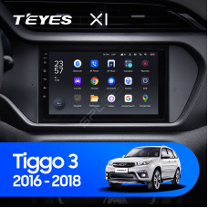 Teyes X1 2+32Gb Wi-Fi Chery Tiggo 3 2016 - 2018 9" Штатна магнітола