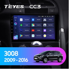 Teyes CC3 Peugeot 3008 1 2009-2016 9" Штатная магнитола