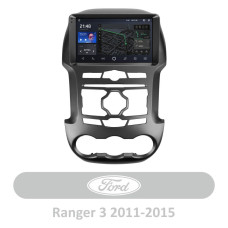 AMS T910 Ford Ranger 3 2011-2015 9" Штатная магнитола