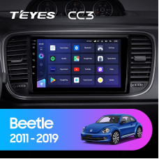 Teyes CC3 Volkswagen Beetle A5 2011-2019 9" Штатна магнітола