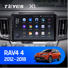 Teyes X1 2+32Gb Toyota RAV4 4 XA40 5 XA50 2012-2018 10" Штатна магнітола