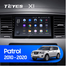 Teyes X1 2+32Gb Wi-Fi Nissan Patrol Y62 2010-2020 10" Штатная магнитола