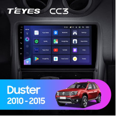 Teyes CC3 Renault Duster 1 2010-2015 9" Штатна магнітола