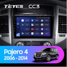 Teyes CC3 Mitsubishi Pajero 4 V80 V90 2006-2014 9" Штатна магнітола