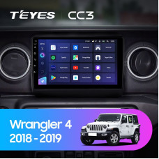 Teyes CC3 Jeep Wrangler 4 JL 2018-2019 10" Штатна магнітола