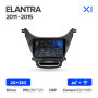 Teyes X1 2+32Gb Wi-Fi Hyundai Elantra 5 JK GD MD UD 2010-2016 9" Штатная магнитола