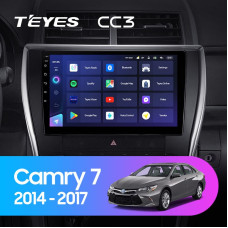 Teyes CC3 Toyota Camry 7 XV 50 55 North America 2014-2017 10" Штатна магнітола