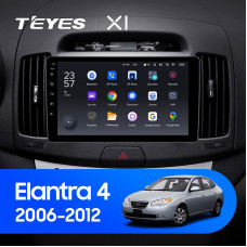 Teyes X1 2+32Gb Hyundai Elantra 4 HD 2006-2012 9" Штатна магнітола