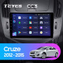 Teyes CC3 Chevrolet Cruze J300 J308 2012-2015 9" Штатная магнитола