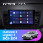 Teyes CC3 Subaru Outback 3 Legacy 4 2003-2009 9" Штатна магнітола