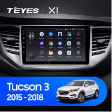 Teyes X1 2+32Gb Wi-Fi Hyundai Tucson 3 2015-2018 9" Штатная магнитола