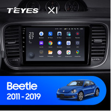 Teyes X1 2+32Gb Volkswagen Beetle A5 2011-2019 9" Штатная магнитола