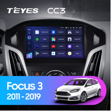 Teyes CC3 Ford Focus 3 Mk 3 2011-2019 9" Штатная магнитола