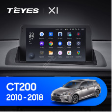 Teyes X1 2+32Gb Wi-Fi Lexus CT CT200 CT200h 2010-2018 9" Штатная магнитола