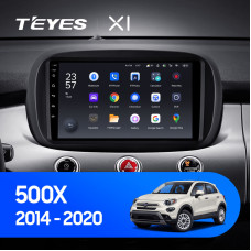 Teyes X1 2+32Gb Fiat 500X 2014-2020 9" Штатна магнітола