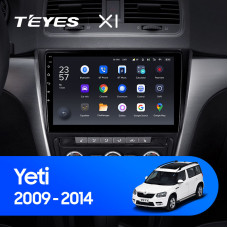 Teyes X1 2+32Gb Skoda Yeti 5L 2009-2014 10" Штатна магнітола