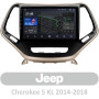AMS T1010 Jeep Cherokee 5 KL 2014-2018 10" Штатна магнітола