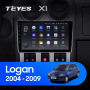 Teyes X1 2+32Gb Wi-Fi Renault Logan 1 2004-2009 9" Штатная магнитола