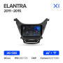 Teyes X1 2+32Gb Hyundai Elantra 5 JK GD MD UD 2010-2016 9" Штатная магнитола