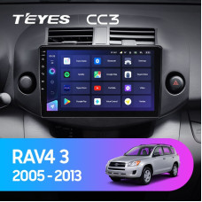 Teyes CC3 Toyota RAV4 3 XA30 2005-2013 9" Штатна магнітола