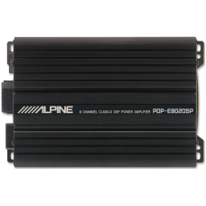 Процесорний 8-канальний підсилювач Alpine PDP-E802DSP