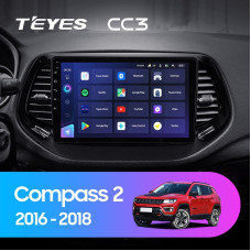 Teyes CC3 Jeep Compass 2 MP 2016-2018 10" Штатна магнітола