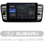 AMS T910 Subaru Outback 3 Legacy 4 2003-2009 9" Штатная магнитола