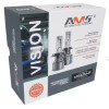LED лампы AMS VISION-R H4 H/L 5500K CANBUS
