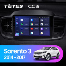 Teyes CC3 Kia Sorento 3 2014-2017 10" Штатная магнитола