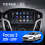 Teyes X1 2+32Gb Wi-Fi Ford Focus 3 Mk 3 2011-2019 9" Штатная магнитола