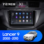 Teyes X1 2+32Gb Mitsubishi Lancer 9 CS 2000-2010 9" Штатна магнітола