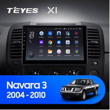 Teyes X1 2+32Gb Nissan Navara 3 D40 2004-2010 9" Штатная магнитола