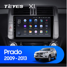 Teyes X1 2+32Gb Toyota Land Cruiser Prado 150 2009-2013 9" Штатная магнитола