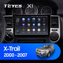 Teyes X1 2+32Gb Nissan X-Trail X Trail X-Trail 1 T30 2000 - 2007 10" Штатная магнитола