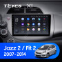 Teyes X1 2+32Gb Wi-Fi Honda Jazz 2 GG Fit 2 GE 2007 - 2014 10" Штатна магнітола